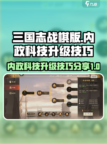 三国志战棋版内政科技升级技巧介绍截图1
