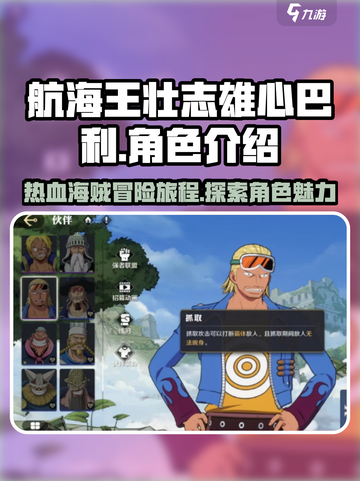 航海王壮志雄心巴利好玩吗介绍截图1
