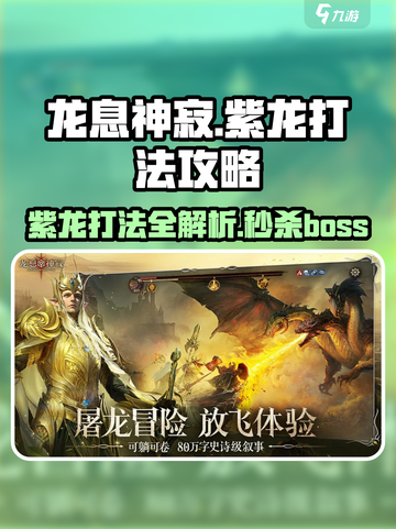 龙息神寂紫龙打法介绍截图1