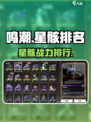 🔥鸣潮星骸排名曝光！🎮谁才是最强？