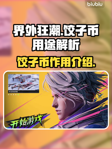界外狂潮饺子币✨：游戏必备道具大揭秘！截图1