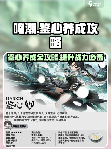 鸣潮🔥鉴心养成超全攻略⚡助你快速上分！截图1