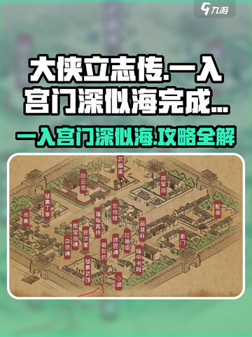 大侠立志传一入宫门深似海怎么完成介绍截图1