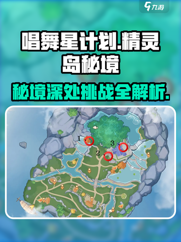 唱舞星计划精灵岛秘境深处攻略介绍截图1