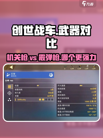 创世战车🔥霰弹枪VS机关枪，谁才是战场霸主？💥截图1