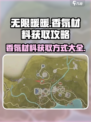 无限暖暖香氛材料怎么获取介绍