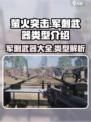 萤火突击军刺武器有哪些介绍