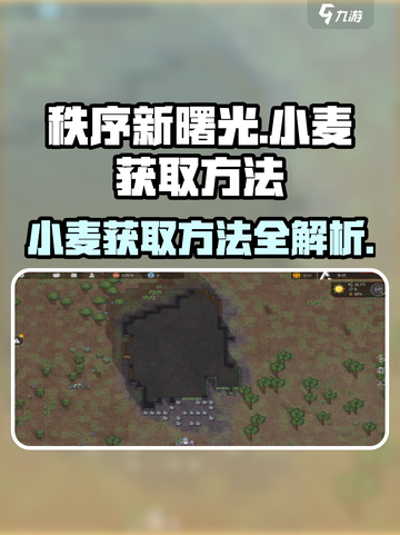 秩序新曙光💥：快速获取小麦方法🎉截图1