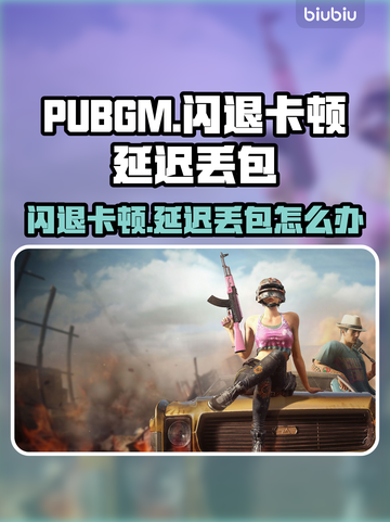 🎮PUBGM闪退卡顿？延迟丢包？一招解决！截图1