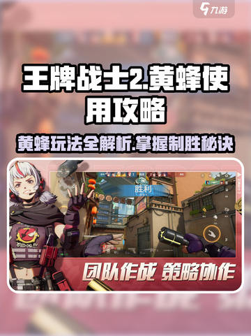 王牌战士2🔥黄蜂玩法攻略，轻松上分必备！截图1