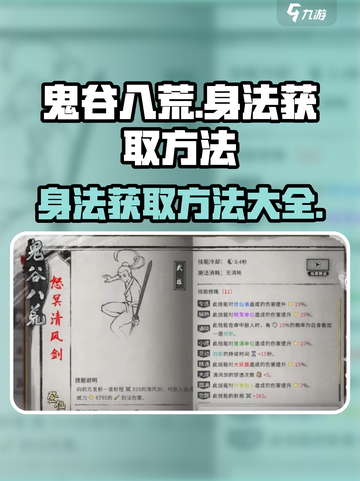 鬼谷八荒⚡身法获取秘籍，快速刷怪升级💡截图1