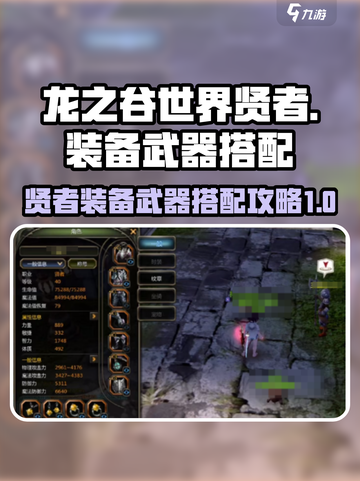 龙之谷世界🔥贤者装备与武器搭配秘籍✨截图1
