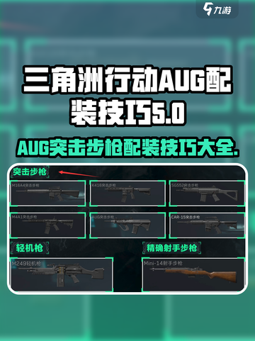 三角洲行动🔥AUG突击步枪最佳配装技巧大公开！截图1