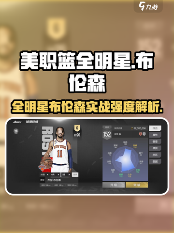 美职篮全明星布伦森怎么样介绍截图1