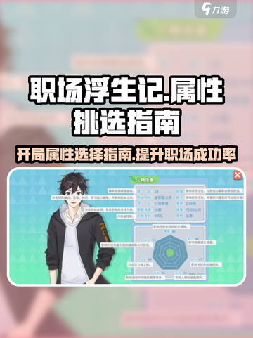 职场浮生记🔥开局必看！属性挑选全攻略✨截图1