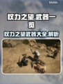 权力之望武器大起底！🎮🔥游戏党必看㊙