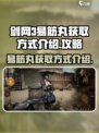 剑中易筋丸怎么获得介绍