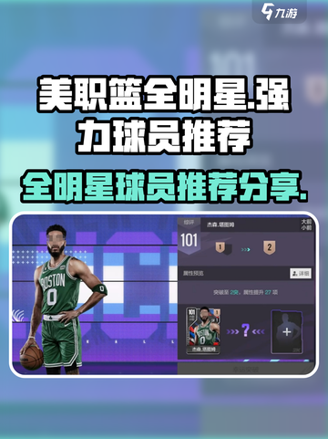 美职篮全明星手游🔥强力球员推荐✨截图1