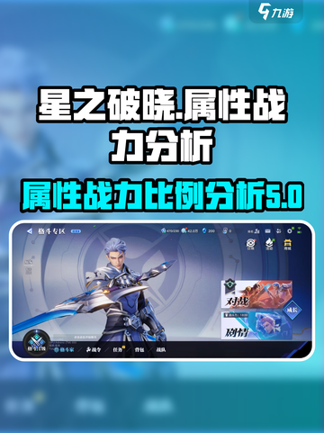 星之破晓属性战力比例是多少介绍截图1