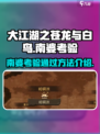 大江湖之苍龙与白鸟南婆考验如何通过介绍