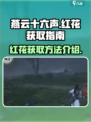 燕云十六声红花怎么获得介绍
