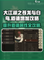 大江湖之苍龙与白鸟怎么加道德介绍