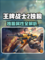 《王牌战士2独狼属性曝光！🔥》战士职业大揭秘💪