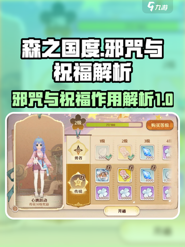 森之国度邪咒和祝福作用分析介绍截图1