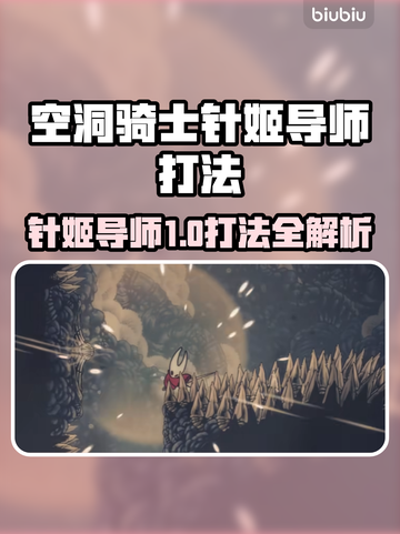🎮空洞骑士丝之歌针姬导师打法大揭秘！截图1