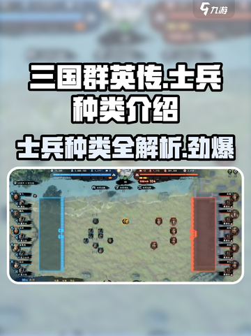 三国群英传国战版士兵全揭秘💥游戏党必看！截图1