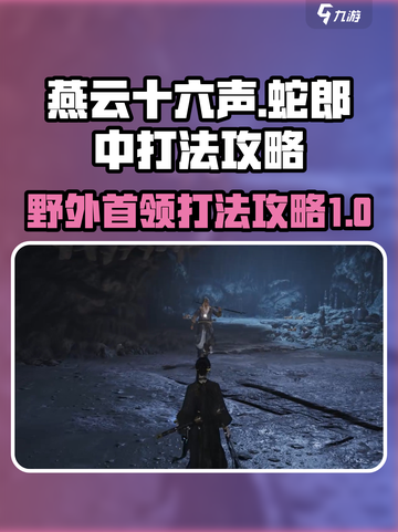 燕云十六声野外首领蛇郎中怎么打介绍截图1