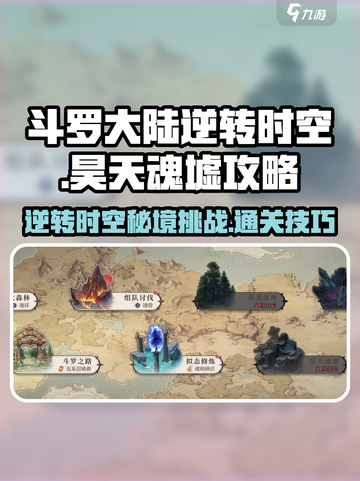 斗罗大陆：逆转时空昊天魂墟🔥通关攻略来啦！截图1