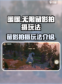无限暖暖留影拍摄的玩法介绍介绍