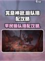 龙息神寂暗队平民搭配🔥游戏高手必备🎉