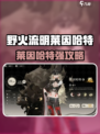 🔥野火流明莱因哈特爆强解析！💥