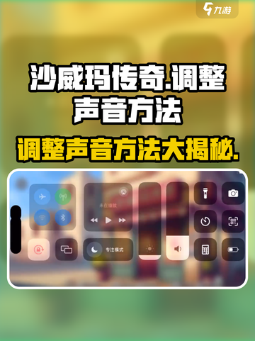 沙威玛传奇🔥为啥全员没声音？快速调整音量方法来啦！截图1
