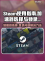 Steam登不上去？选对加速器轻松搞定🔥🎮