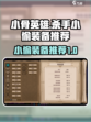 小骨英雄杀手小偷用什么装备介绍