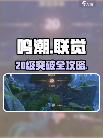 🔥鸣潮20级突破神技！🎮截图1