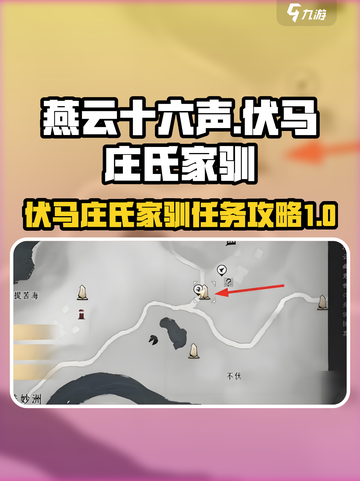 燕云十六声伏马庄氏家驯怎么过介绍截图1