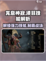 原神：龙息神寂泽菲🔥技能玩法全解析！