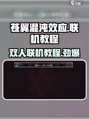 苍翼混沌效应双人联机教程💥游戏党必看！截图1