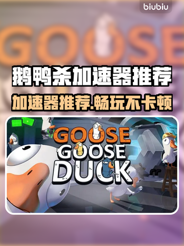 鹅鸭杀🔥加速器推荐，玩鹅鸭杀必看！🚀截图1