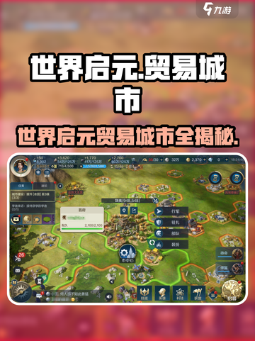 《世界启元》隐藏贸易城市大揭秘！💰🗺截图1