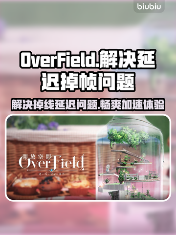 OverField掉线延迟？用这个加速器立马解决🔥🎮截图1