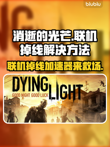 消逝的光芒联机掉线？用这个加速器稳如泰山🔥🎮截图1