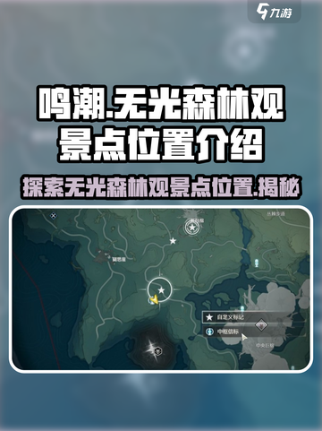 鸣潮 gamers必看！无光森林观景点位置大起底🔥截图1
