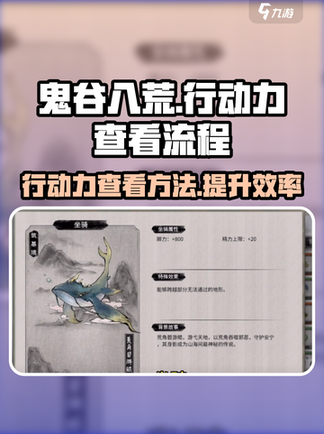 鬼谷八荒行动力在哪看介绍截图1