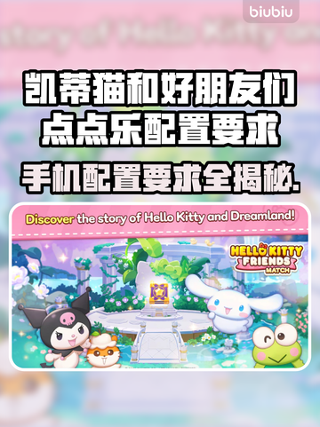 凯蒂猫和好朋友们点点乐🔥配置要求全解析🎮✨截图1