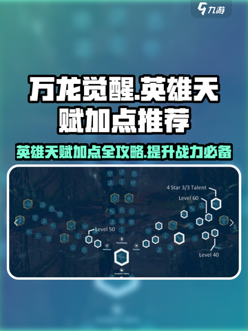 万龙觉醒🔥英雄天赋加点推荐，助你战力飙升！截图1